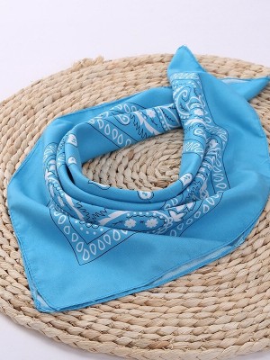 Кърпа за глава бандана Bandana в цвят тюркоаз