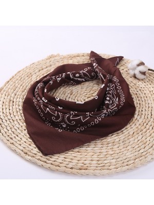 Кърпа за глава бандана Bandana в кафяво Кърпа за глава бандана Bandana в кафяво