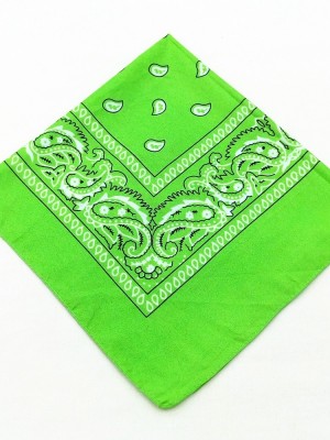 Кърпа за глава бандана Bandana в светлозелено