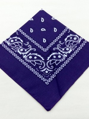 Кърпа за глава бандана Bandana в тъмно лилаво