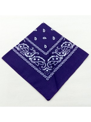 Кърпа за глава бандана Bandana в тъмно лилаво Кърпа за глава бандана Bandana в тъмно лилаво