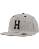 Шапка с козирка в сиво Letter Snapback H, Urban Classics, Шапки с козирка - Complex.bg