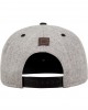 Шапка с козирка в сиво Letter Snapback K, Urban Classics, Шапки с козирка - Complex.bg