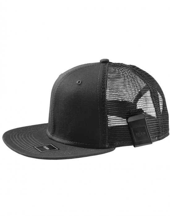 Шапка с козирка в черно MoneyClip Trucker Snapback Cap, Urban Classics, Шапки с козирка - Complex.bg