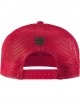 Шапка с козирка в червено MoneyClip Trucker Snapback Cap, Urban Classics, Шапки с козирка - Complex.bg