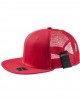 Шапка с козирка в червено MoneyClip Trucker Snapback Cap, Urban Classics, Шапки с козирка - Complex.bg