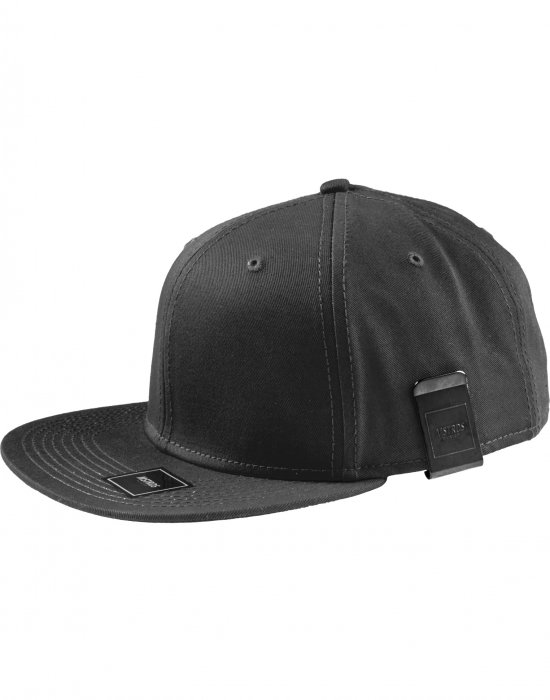 Шапка с козирка в черно MoneyClip Snapback Cap, Urban Classics, Шапки с козирка - Complex.bg