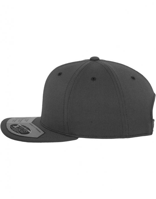 Шапка с козирка в тъмносиво 110 Fitted Snapback, Urban Classics, Шапки с козирка - Complex.bg