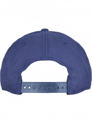 Шапка с козирка в тъмносиньо 110 Fitted Snapback 