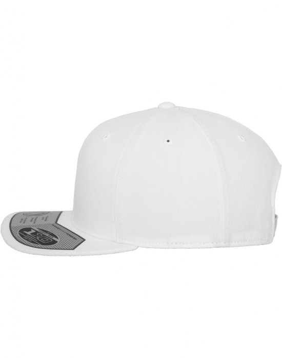 Шапка с козирка в бяло 110 Fitted Snapback, Urban Classics, Шапки с козирка - Complex.bg