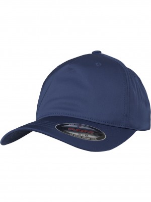 Шапка с козирка в тъмносиньо Unstructured Tech Flexfit Шапка с козирка в тъмносиньо Unstructured Tech Flexfit