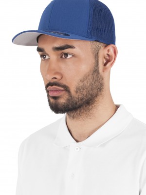 Шапка с козирка в синьо Flexfit Mesh Trucker Шапка с козирка в синьо Flexfit Mesh Trucker