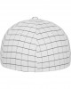 Шапка с козирка в бяло Flexfit Square Check Cap, Urban Classics, Шапки с козирка - Complex.bg