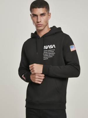 Мъжки суичър Mister Tee NASA Definition в черно