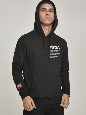 Мъжки суичър Mister Tee NASA Definition в черно