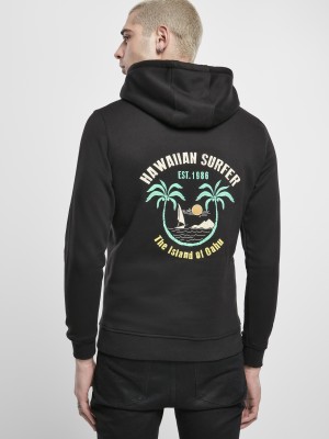 Дамски черен суичър Mister Tee Hawaiian Surfer