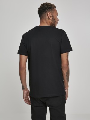 Мъжка черна тениска Mister Tee King James LA