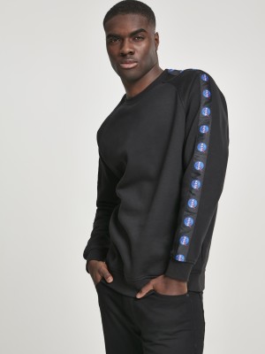 Мъжка черна блуза Mister Tee NASA Insignia Tape