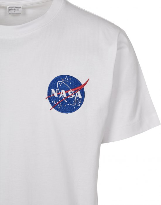 Купи Мъжка бяла тениска Mister Tee NASA Logo Embroidery, Mister Tee, Тениски онлайн - Complex.bg Мъжка бяла тениска Mister Tee NASA Logo Embroidery, Mister Tee, Тениски - Complex.bg