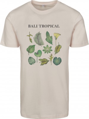 Дамска тениска Mister Tee Bali Tropical в бледо розово