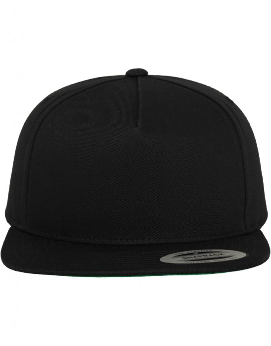 Шапка с козирка в черно Classic 5 Panel Snapback, Urban Classics, Шапки с козирка - Complex.bg