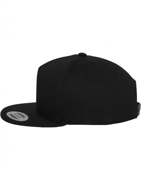 Шапка с козирка в черно Classic 5 Panel Snapback, Urban Classics, Шапки с козирка - Complex.bg