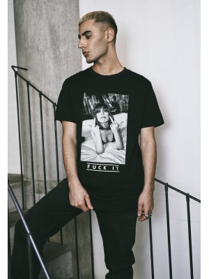 Мъжка тениска Mister Tee Fuck It 2.0 в черно