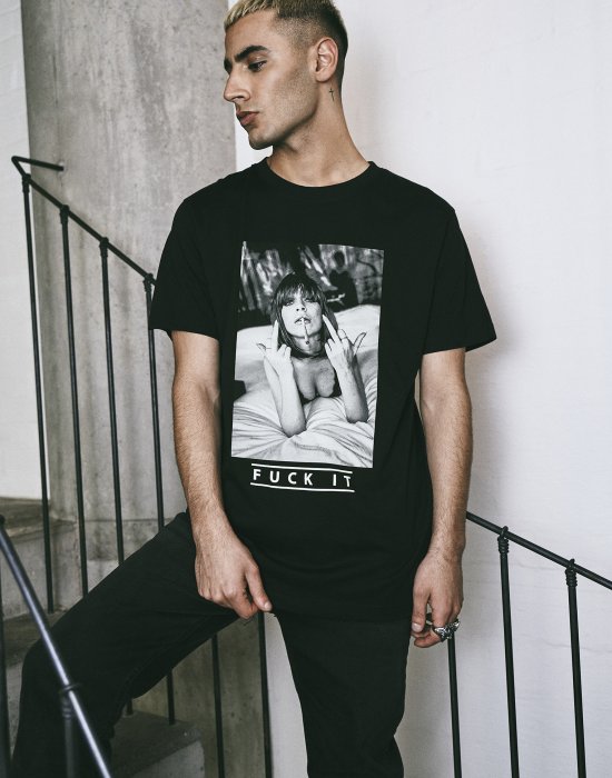 Мъжка тениска Mister Tee Fuck It 2.0 в черно, Mister Tee, Тениски - Complex.bg