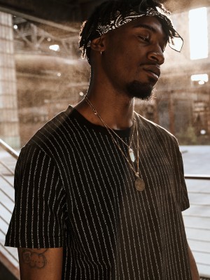 Мъжка тениска Mister Tee Fuckyou в черен цвят