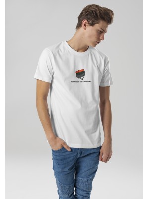 Мъжка тениска Mister Tee Shoebox  в бял цвят