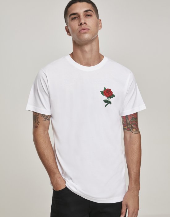 Мъжка тениска Mister Tee Rose в бял цвят, Mister Tee, Тениски - Complex.bg