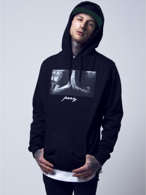 Мъжки суичър Mister Tee Pray в черно