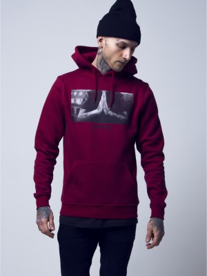 Мъжки суичър Mister Tee Pray в червено