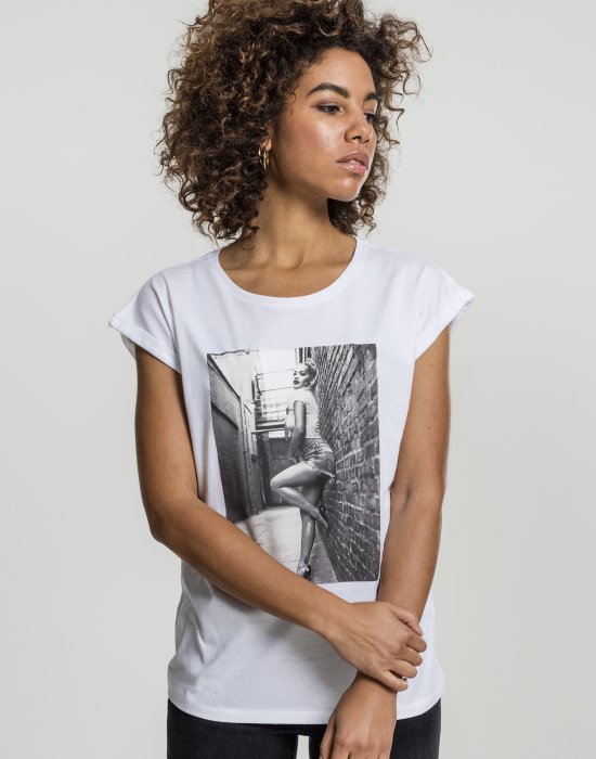 Дамска бяла тениска Merchcode Rita Ora, MERCHCODE, Жени - Complex.bg