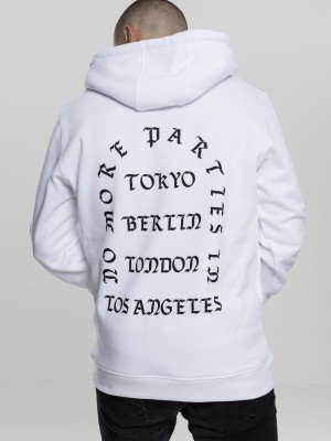 Мъжки суичър Mister Tee LA в бял цвят