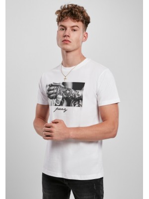 Мъжка бяла тениска Mister Tee Pray 2.0