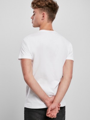 Мъжка бяла тениска Mister Tee Pray 2.0