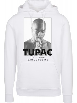Мъжки суичър Mister Tee 2Pac Prayer в бял цвят