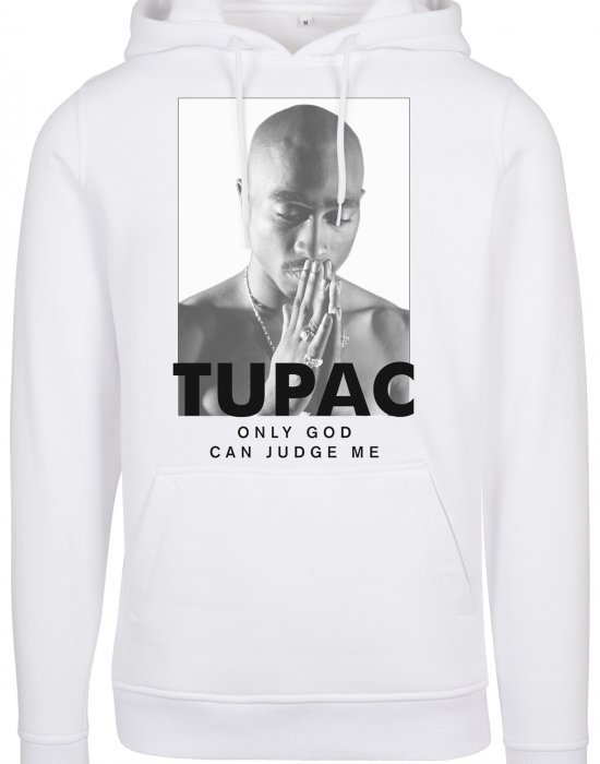 Мъжки суичър Mister Tee 2Pac Prayer в бял цвят, 2Pac, Суичъри - Complex.bg