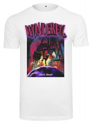 Мъжка тениска Mister Tee Wonderful в бял цвят