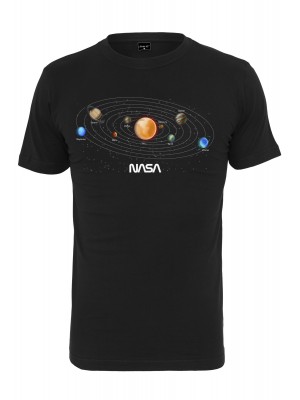 Мъжка тениска Mister Tee NASA Space в черен цвят