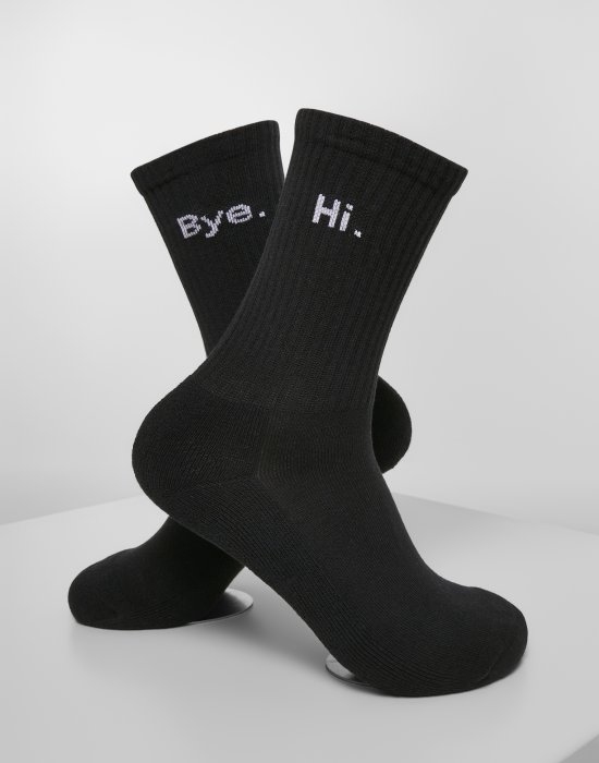 2 чифта чорапи Mister Tee HI - Bye, Mister Tee, Чорапи - Complex.bg