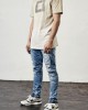 Мъжки дънки в светлосиньо C&S, модел Paneled Denim light blue/white, Cayler & Sons, Панталони - Complex.bg