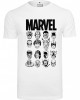 Мъжка тениска Merchcode Marvel в бял цвят, MERCHCODE, Тениски - Complex.bg