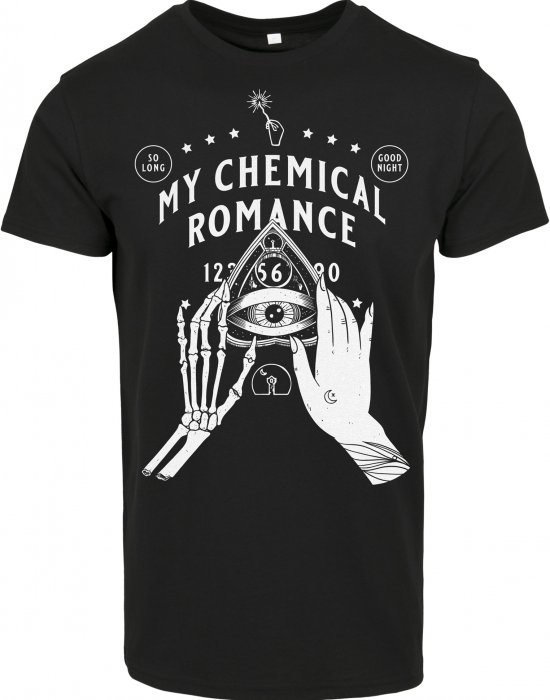 Мъжка тениска Merchcode My Chemical Romance Pyramid в черен цвят, MERCHCODE, Тениски - Complex.bg