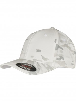 Шапка с козирка MERCHCODE Flexfit Multicam в цвят светъл камуфлаж Шапка с козирка MERCHCODE Flexfit Multicam в цвят светъл камуфлаж