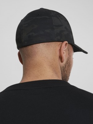 Шапка с козирка MERCHCODE Flexfit Multicam в цвят черен камуфлаж Шапка с козирка MERCHCODE Flexfit Multicam в цвят черен камуфлаж