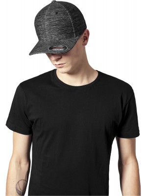 Шапка с козирка в сиво Twill Knit Flexfit