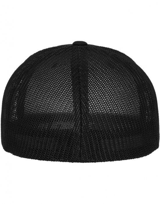 Шапка с козирка в черно Flexfit Mesh Trucker, Urban Classics, Шапки с козирка - Complex.bg