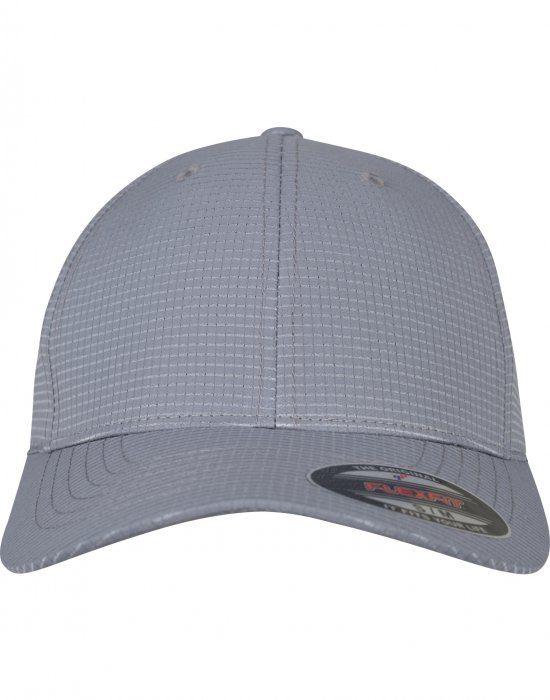 Шапка с козирка в сиво Flexfit Hydro-Grid Stretch Cap, Urban Classics, Шапки с козирка - Complex.bg